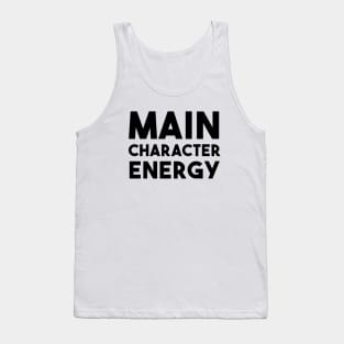 Main Character Energy Tank Top